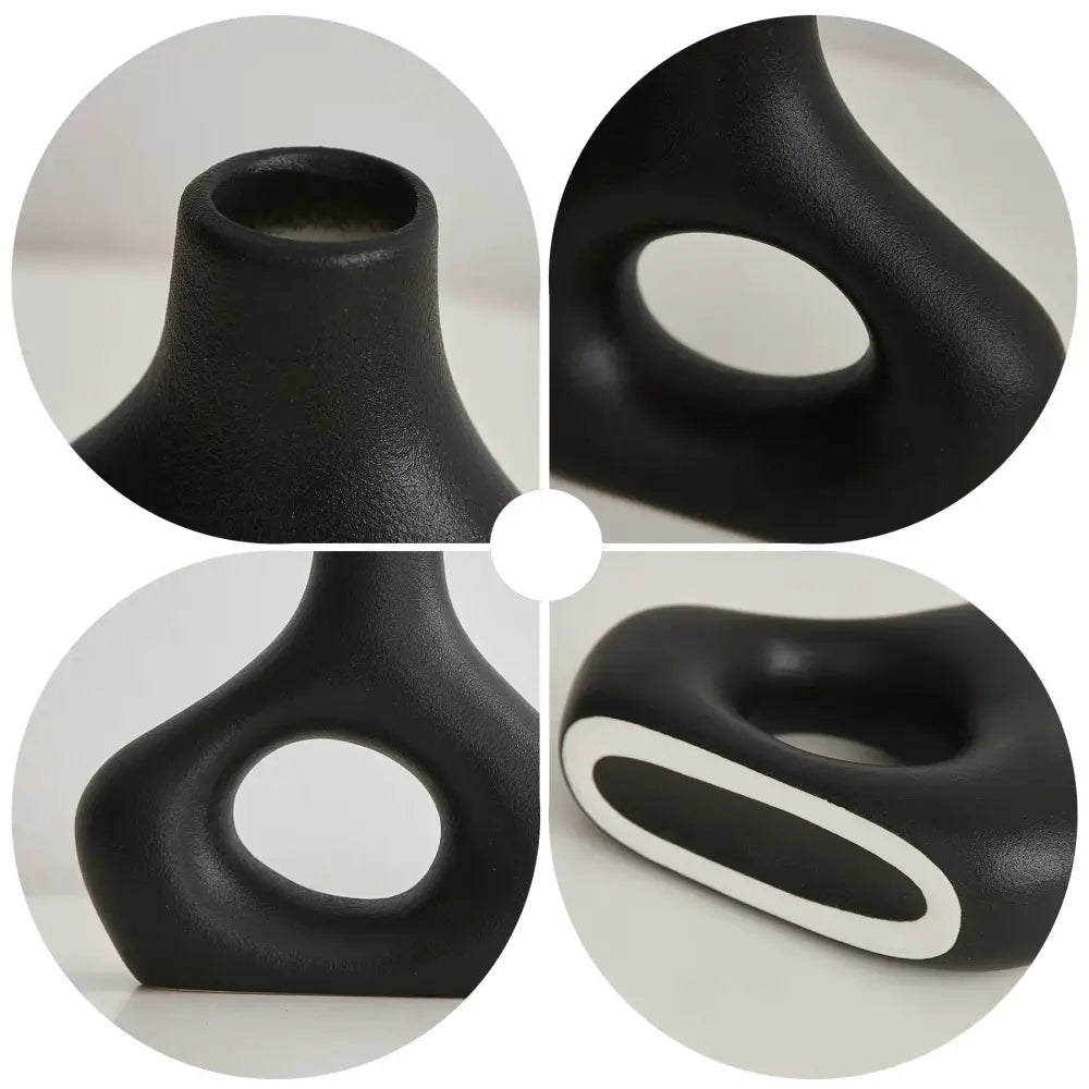 DecorBites™ Nordic Ceramic Flower Vase Home Decor
