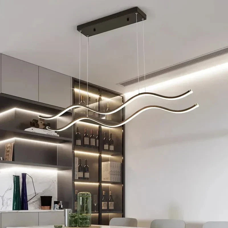 DecorBites™ Nordic Chandeliers: Stylish Dining Room Lighting