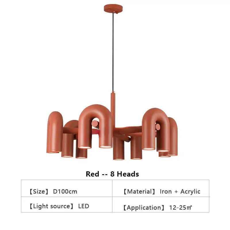 DecorBites™ Nordic LED Ceiling Chandelier for Home Decor