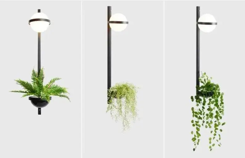 DecorBites™ Nordic Planter Light Sconce