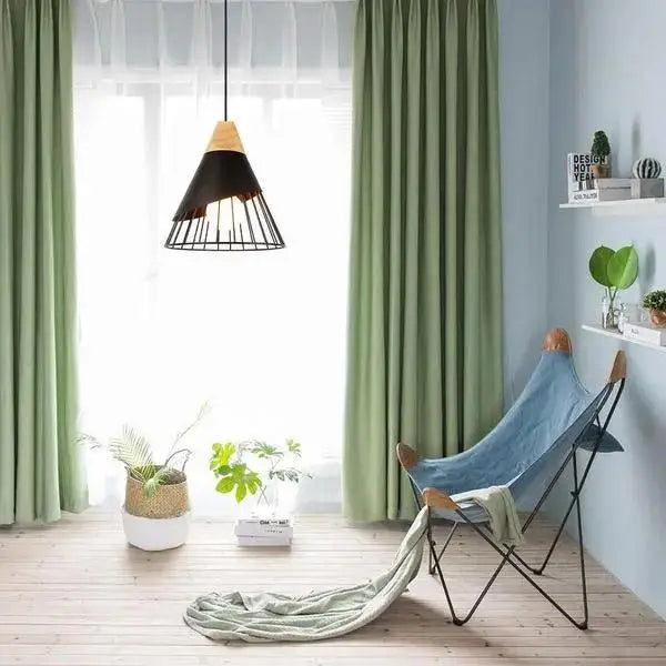DecorBites™ Nordic Wood Hanging Lights
