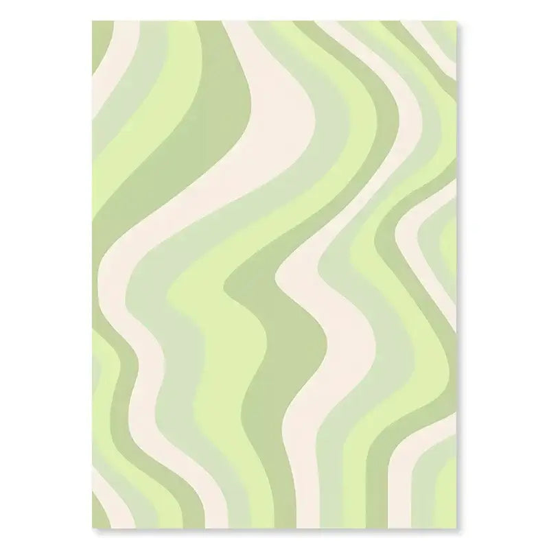 DecorBites™ Pastel Danish Flower Wall Art Print