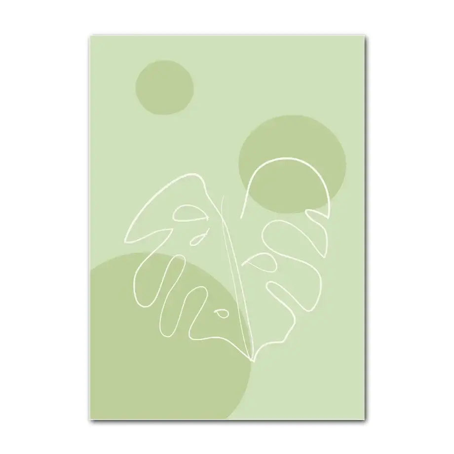 DecorBites™ Pastel Smiley Flower Canvas Art Print