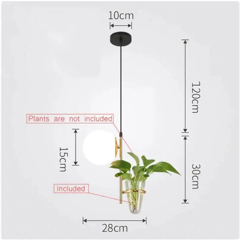 DecorBites™ Pendant Planter Light
