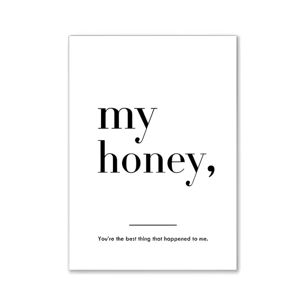 Modern pink aesthetic wall art bedroom minimalist quote poster