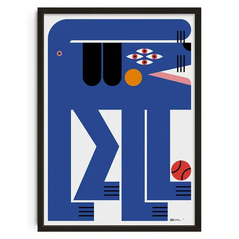 DecorBites™ Retro Abstract Canvas Print for Home Decor