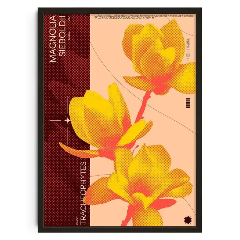 DecorBites™ Retro Abstract Canvas Print for Home Decor