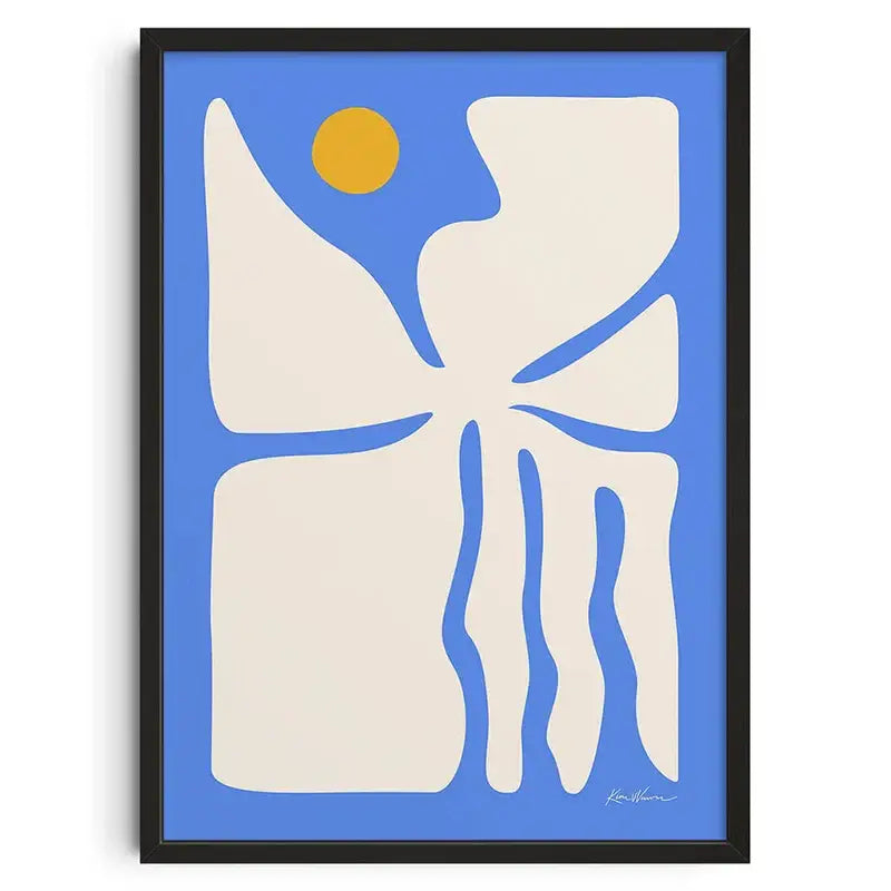 DecorBites™ Retro Abstract Canvas Print Wall Art