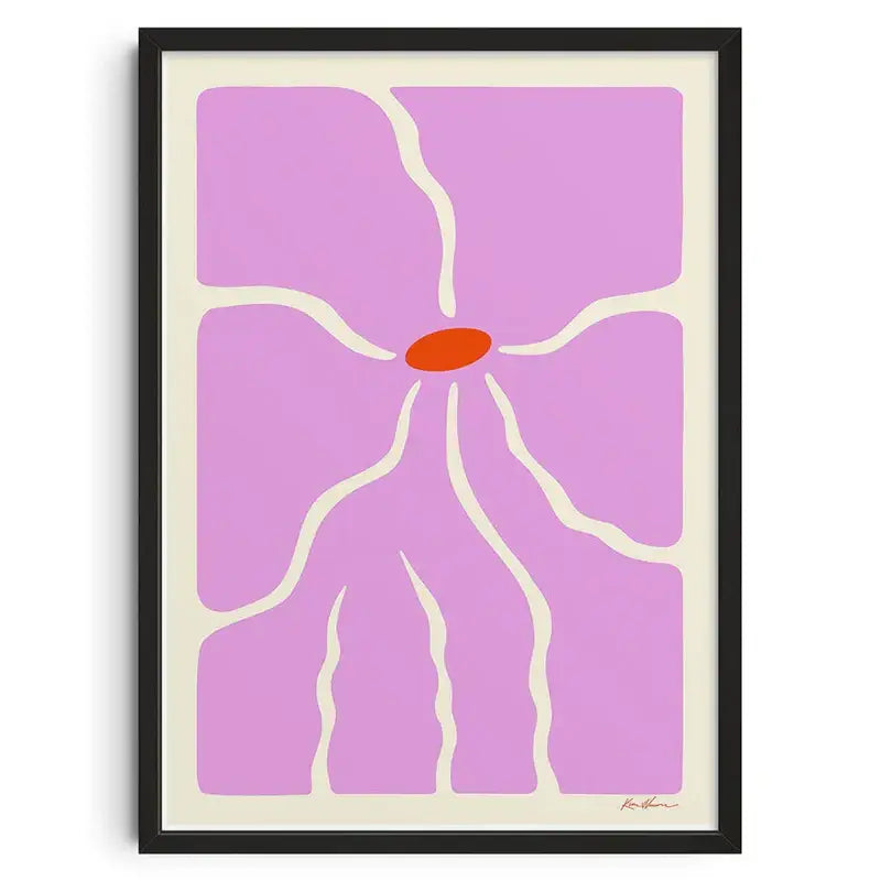 DecorBites™ Retro Abstract Canvas Print Wall Art