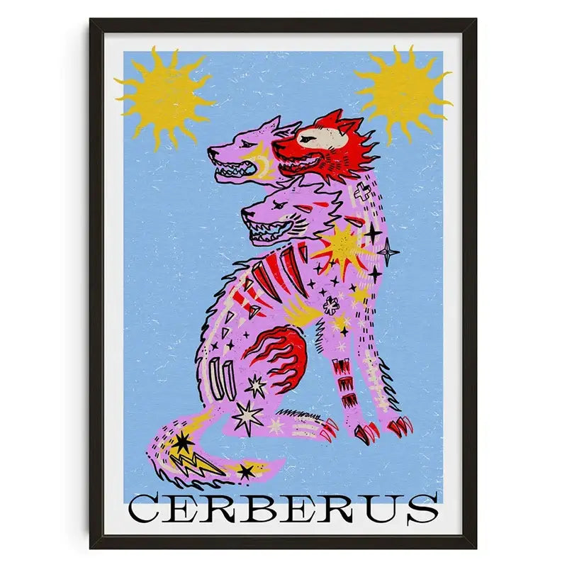 DecorBites™ Retro Abstract Canvas Print Wall Art