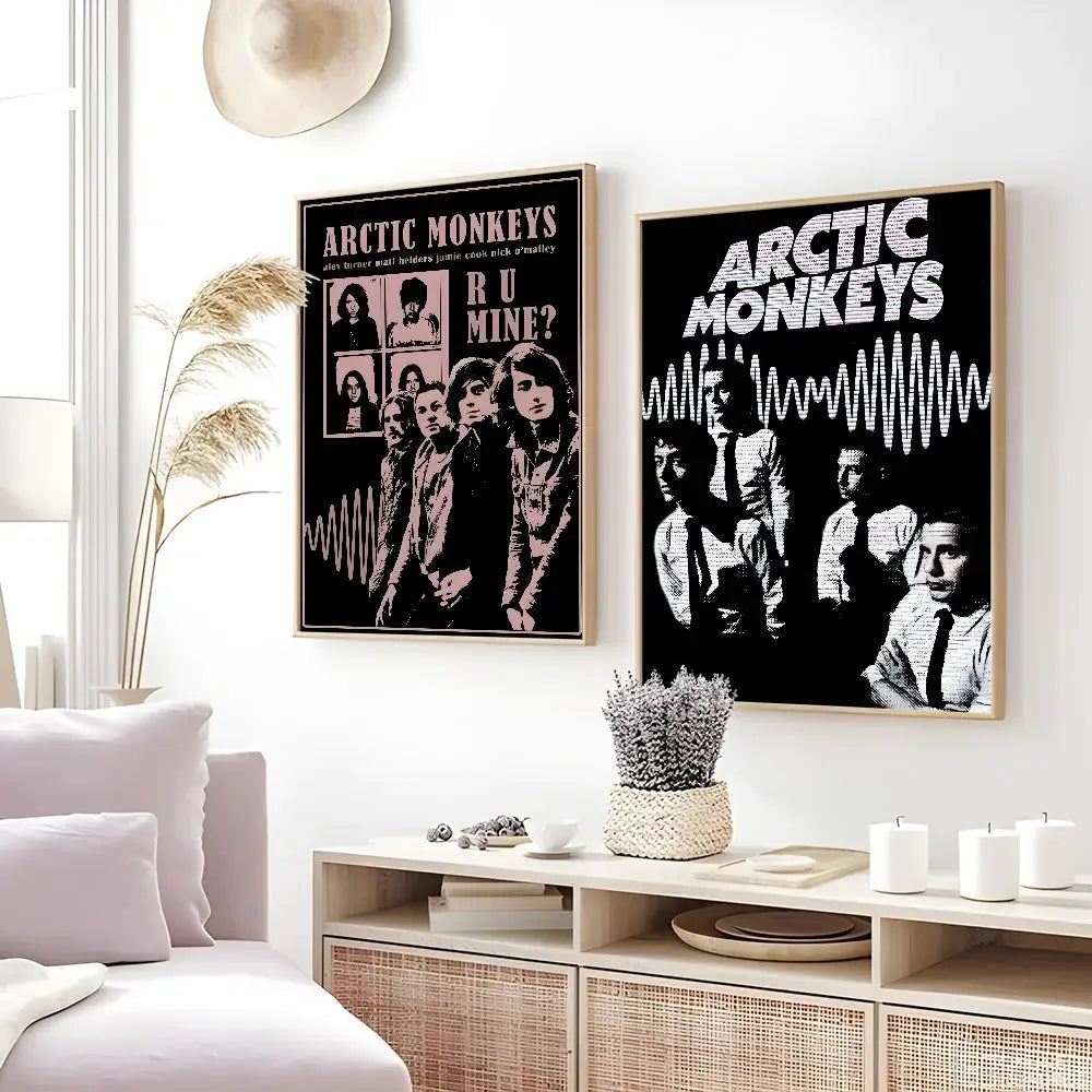 DecorBites™ Retro Arctic Monkeys Singer Poster - Waterproof Wall Art
