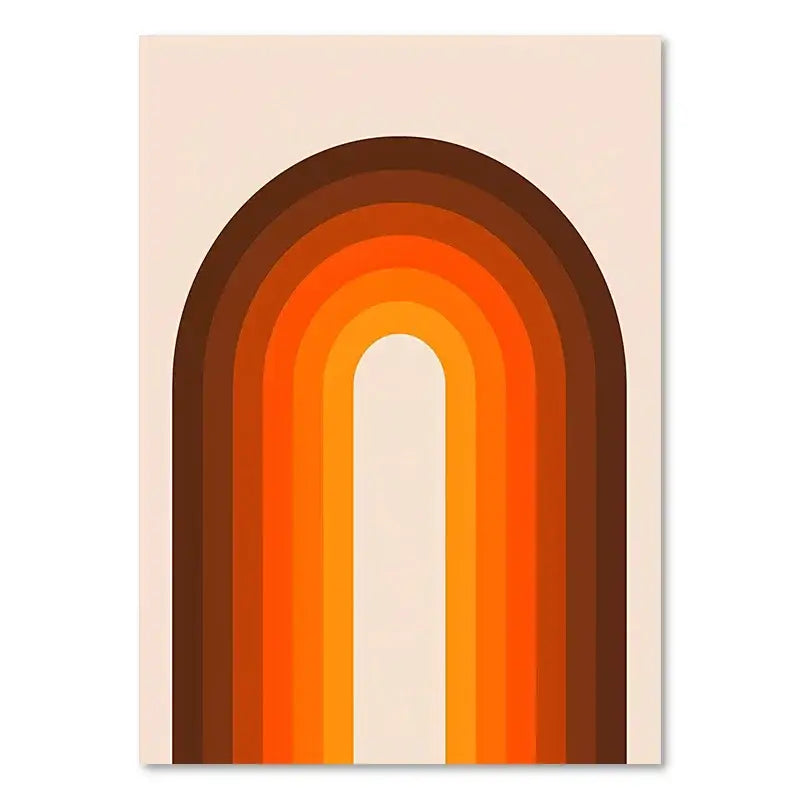 DecorBites™ Retro Rainbow Boho Art Prints - Wall Decor