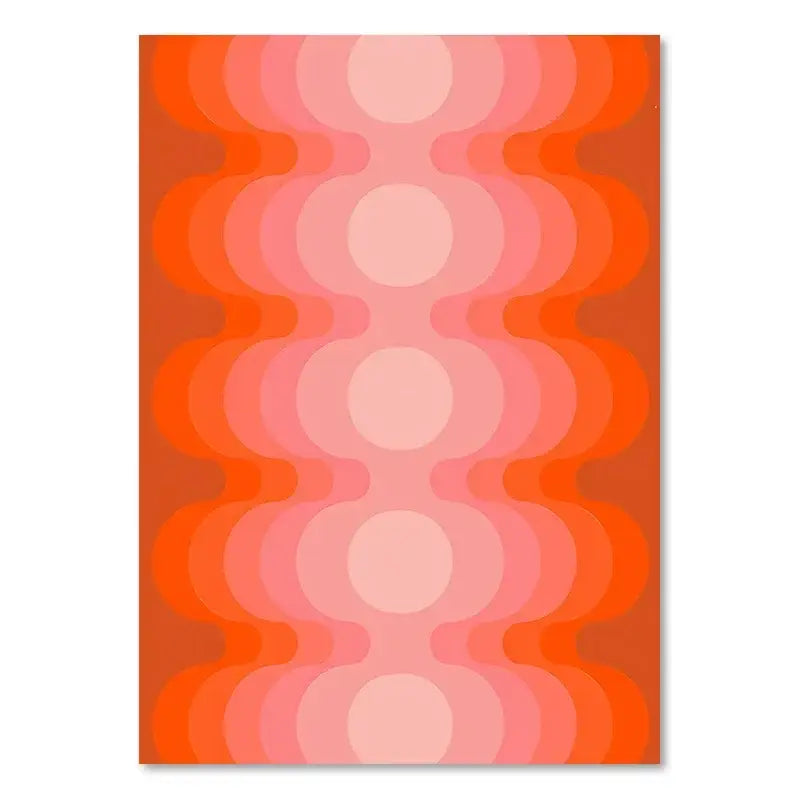 DecorBites™ Retro Rainbow Boho Art Prints - Wall Decor