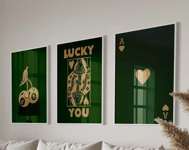Retro queen theme beige wall art posters bedroom decor