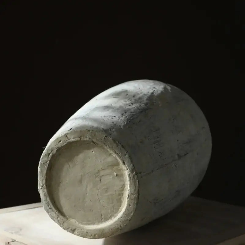 DecorBites™ Rustic Handmade Ceramic Vase for Home Decor