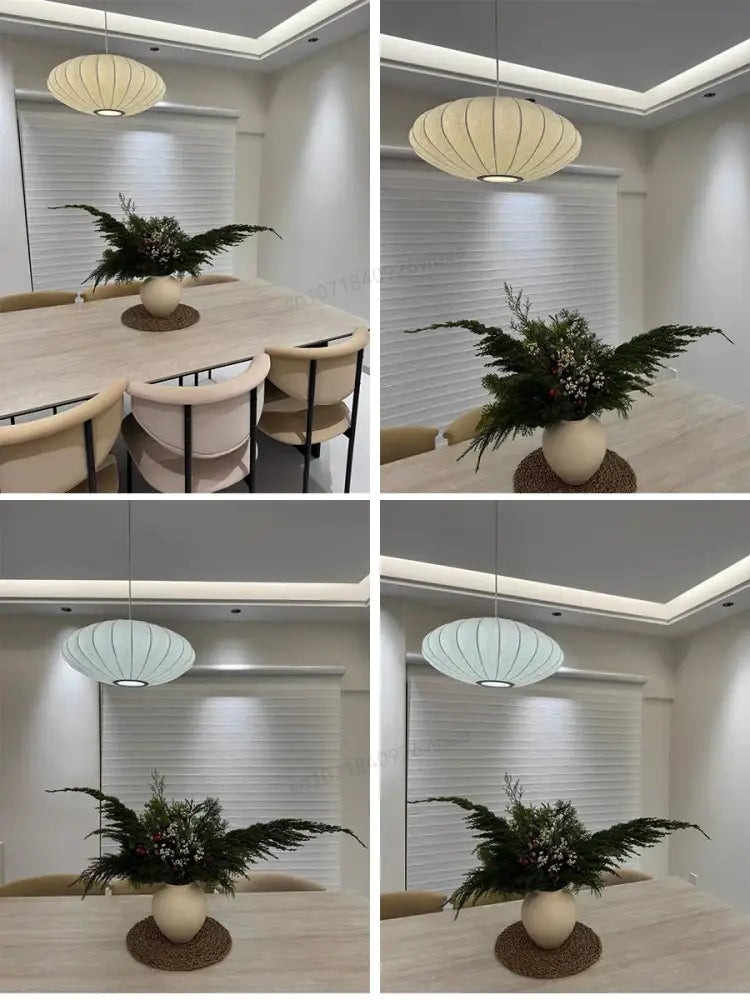 DecorBites™ Silk LED Pendant Lamp - Modern Designer Lighting