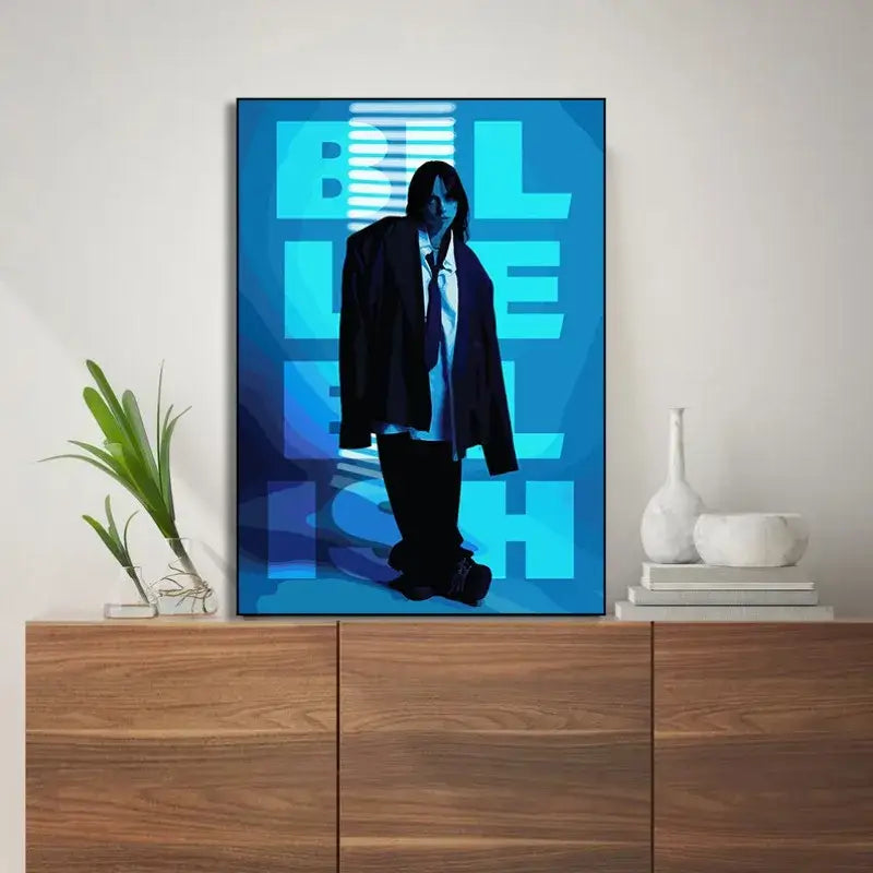 DecorBites™ Singer B-Billies Canvas Art for Home Decor