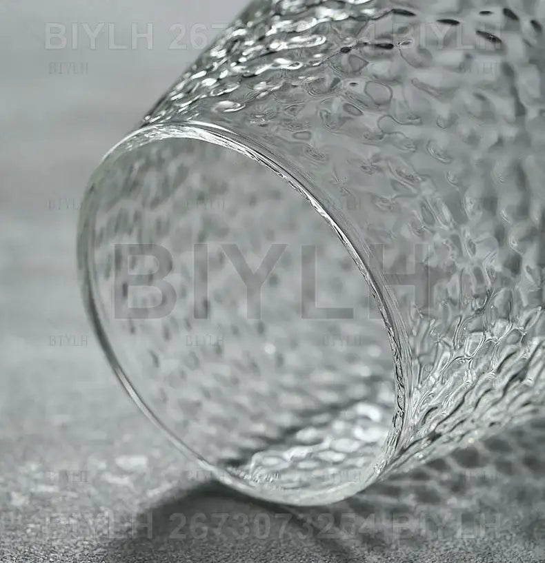 DecorBites™ Small Transparent Glass Vase for Home Decor