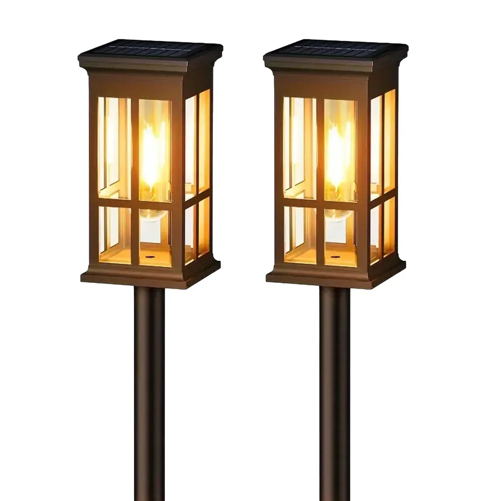 DecorBites™ Solar Pathway Lights - Bright Outdoor Lights