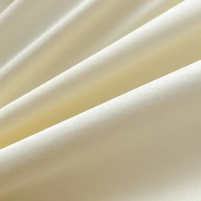 DecorBites™ Solid Color Brush Fabric Bedding Set - 4 Pieces