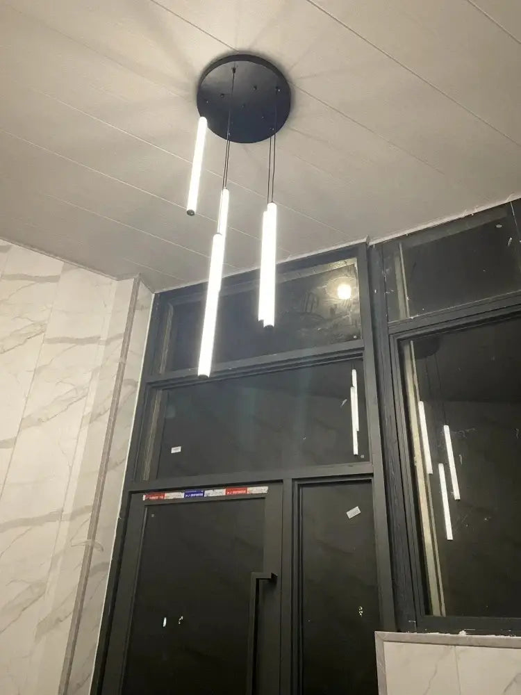 DecorBites™ Spiral LED Ceiling Chandelier for Home Decor