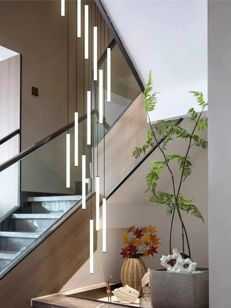 DecorBites™ Spiral LED Ceiling Chandelier for Home Decor