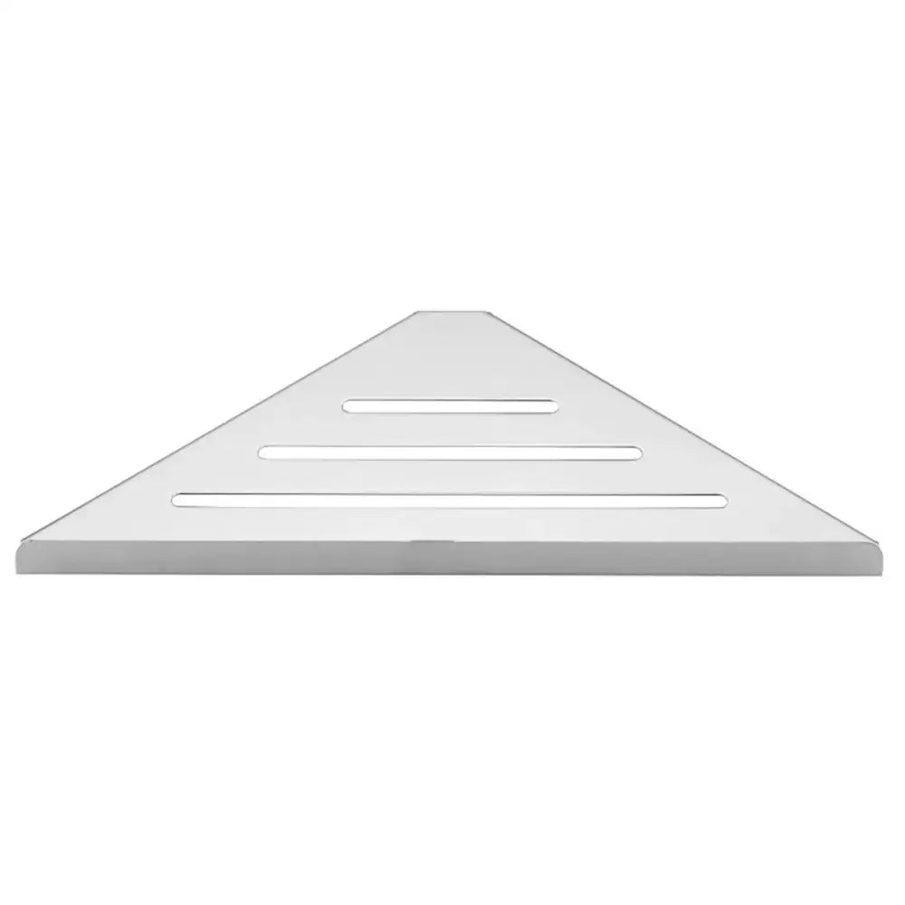 DecorBites™ Stainless Steel Corner Shower Shelf Organizer
