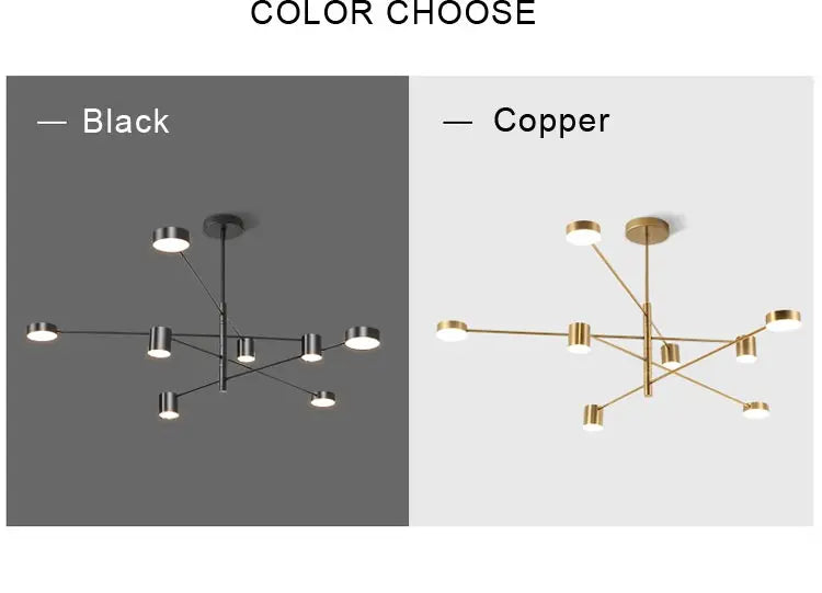 DecorBites™ Stylish Led Chandelier for Home Decor