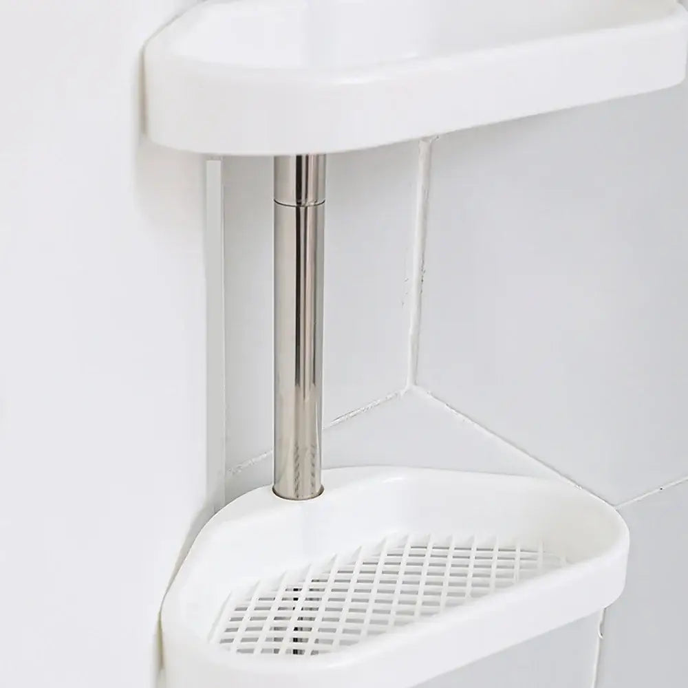 DecorBites™ Telescopic Shower Rack Organizer - Rust-Proof Stainless Steel