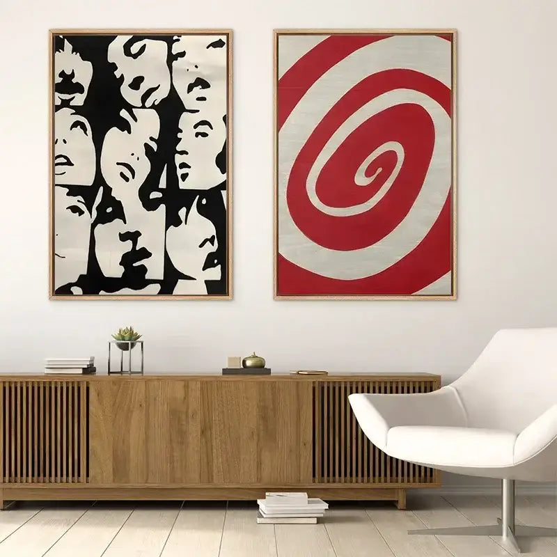 DecorBites™ Y2K Rock Style Canvas Posters for Retro Chic