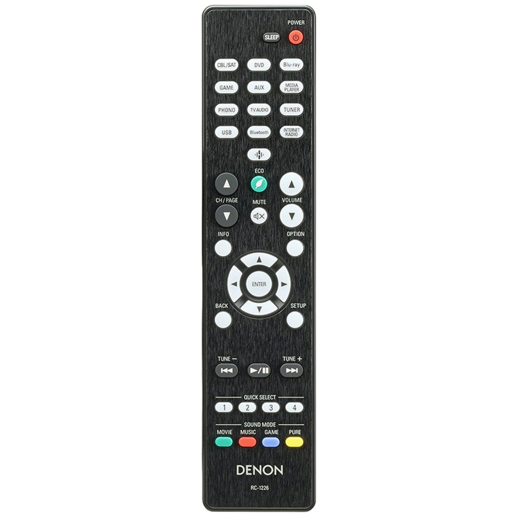 Denon RC-1226 AV Receiver Remote Control | AVRS640H | AVRS650H - 30701026000AD