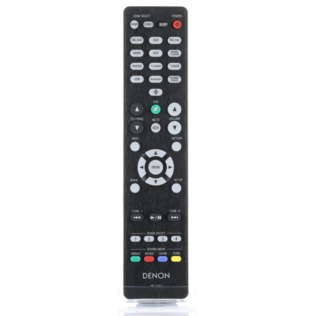 Denon RC-1227 AV Receiver Remote Control | AVRS730H | AVRS740H | AVRS750H | AVRX1400H | AVRX1500H | AVRX1600H - 30701026100AD