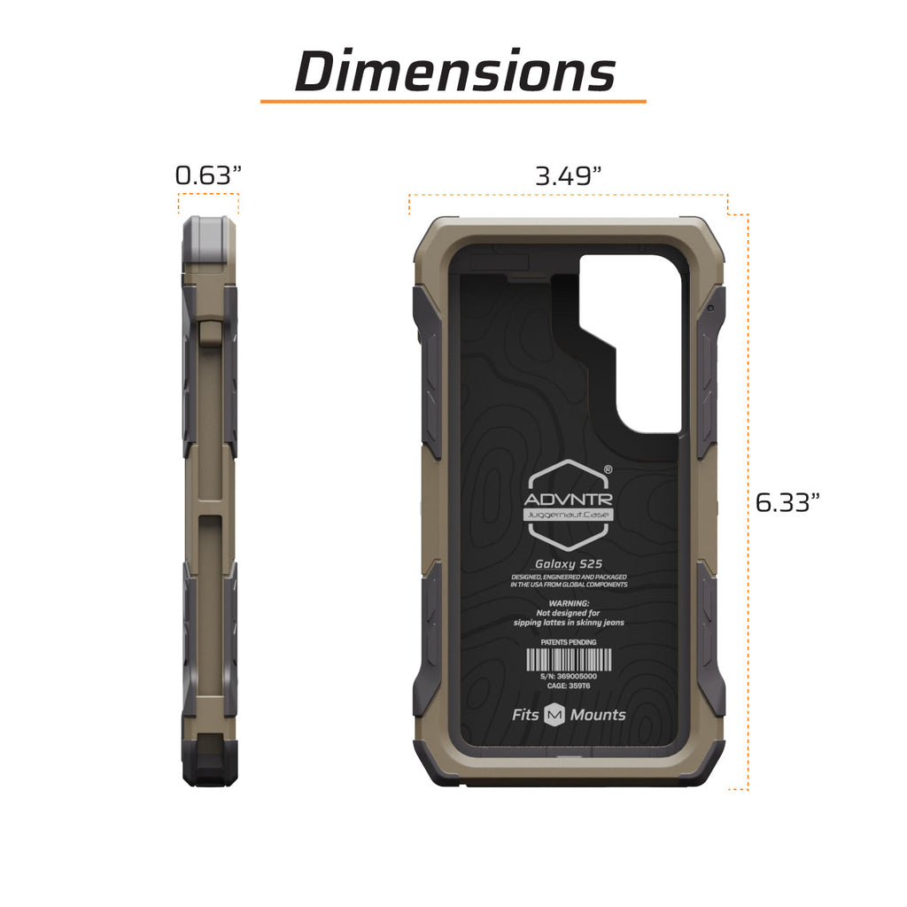 Galaxy S25 ADVNTR Phone Case | Made in USA