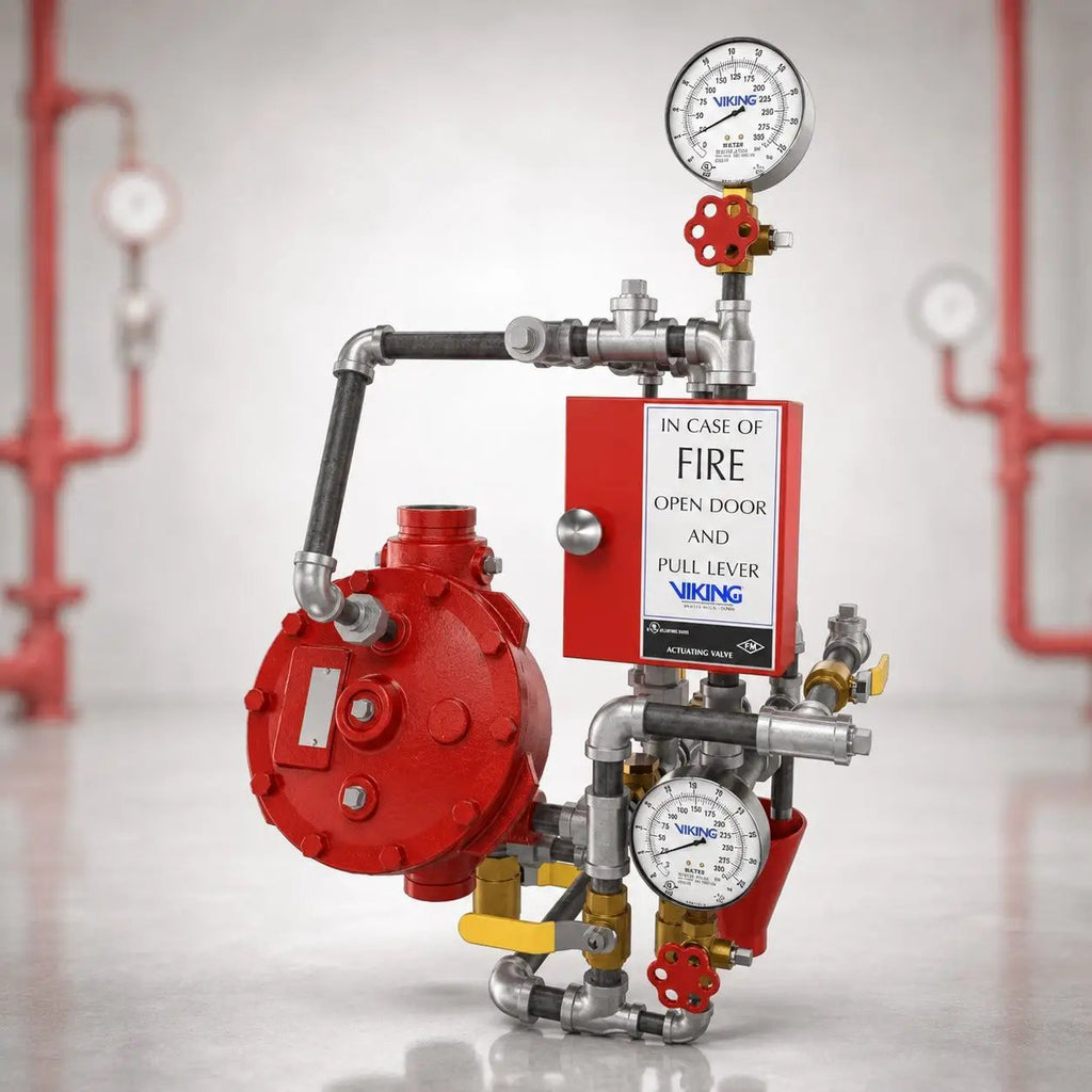 Trim 3" Conv Deluge Valve Galvanized Fire System