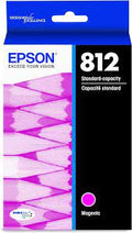 New, Pre-Owned - Epson 812 Magenta Standard Yield Ink Cartridge (T812320-S)