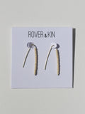 Dreamscape Threader Earrings Oat