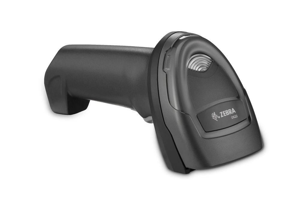 Zebra DS2208 2D Imager Barcode Scanner with Stand Black DS2208-SR7U2100SGW