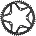 Wolf Tooth 110 BCD Gravel CX Road Chainring - 52t 110 BCD 5-Bolt Drop-Stop ST For Shimano HG+ KMC 12-Speed Chains BLK