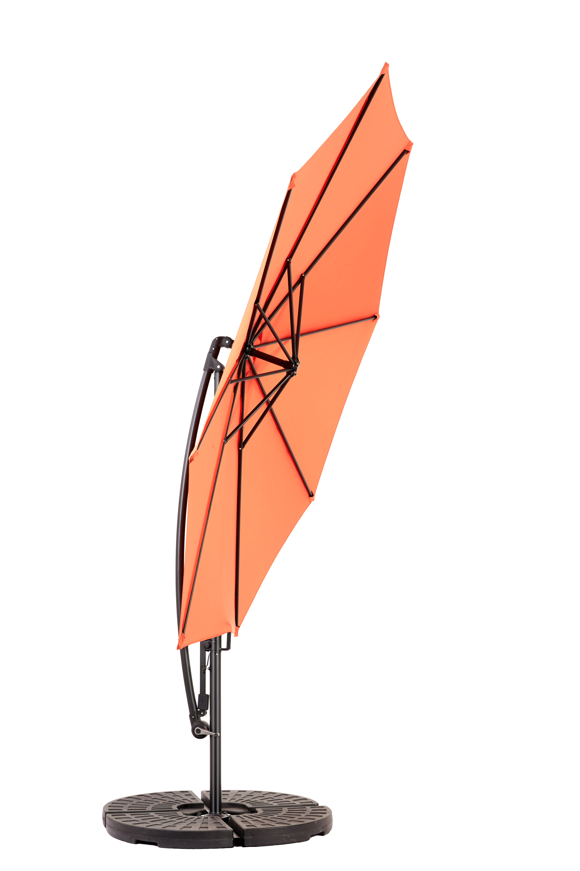 Best Choice Products 10ft Offset Hanging Market Patio Umbrella w-Easy Tilt