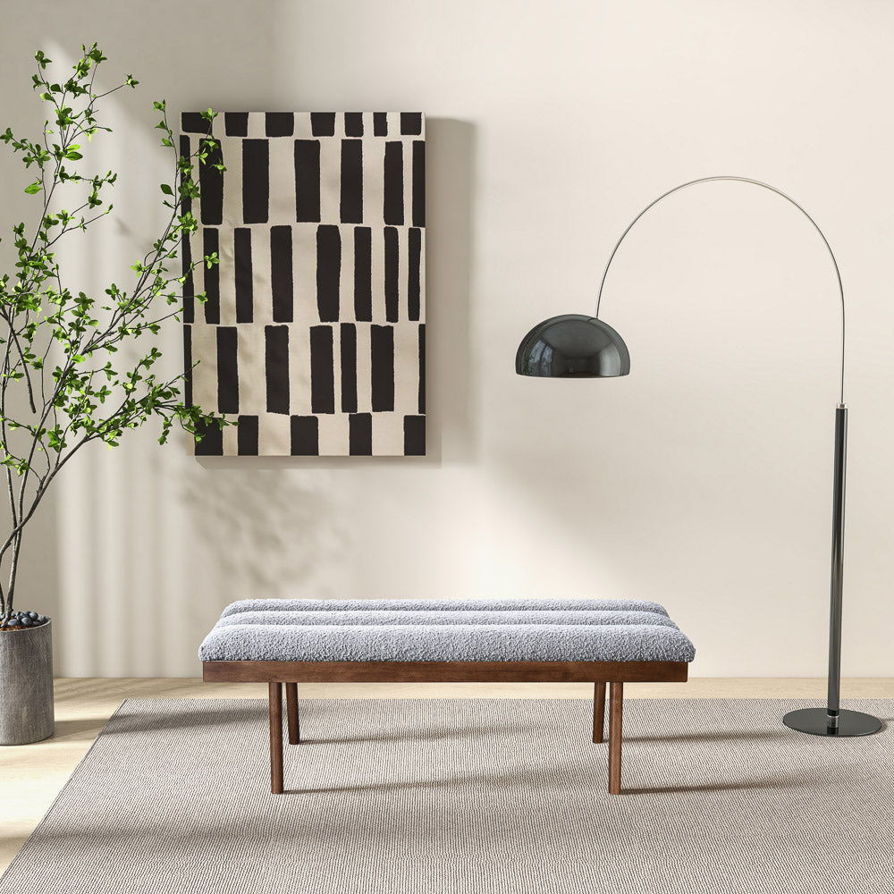 Warren - Bench - Ash Gray