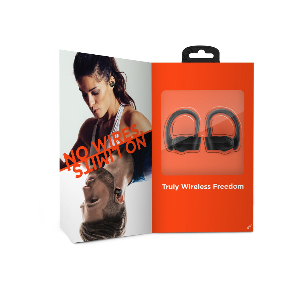 HyperGear Sport X2 True Wireless Earbuds with 4 Hours of Playtime per Charge