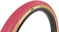 Panaracer GravelKing SK Tire - 700 x 45 Tubeless Folding Cranberry/Brown