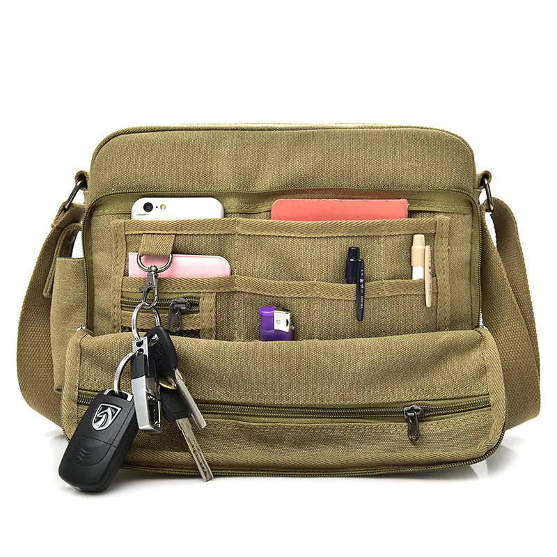 Washed Canvas Bag