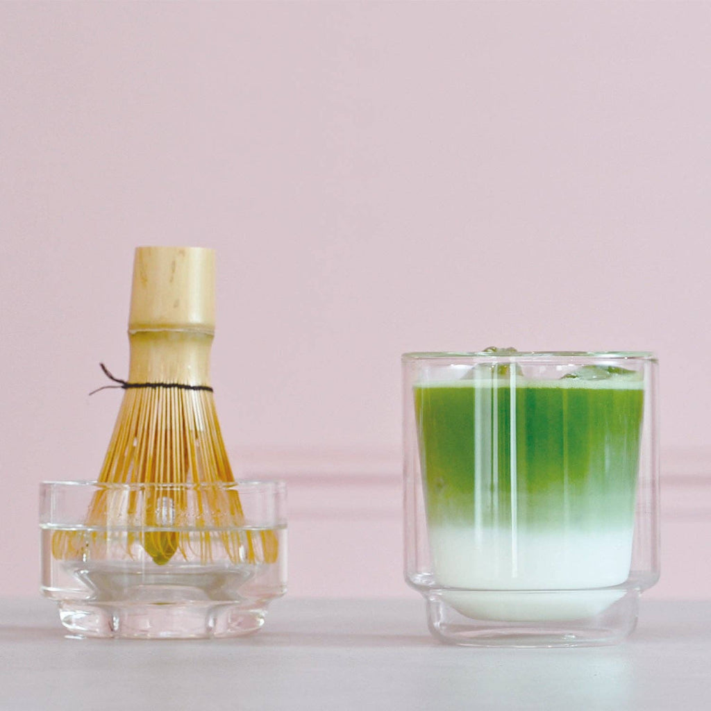 Hario - Matcha Chasen Stand & Bowl 100mL - Pink