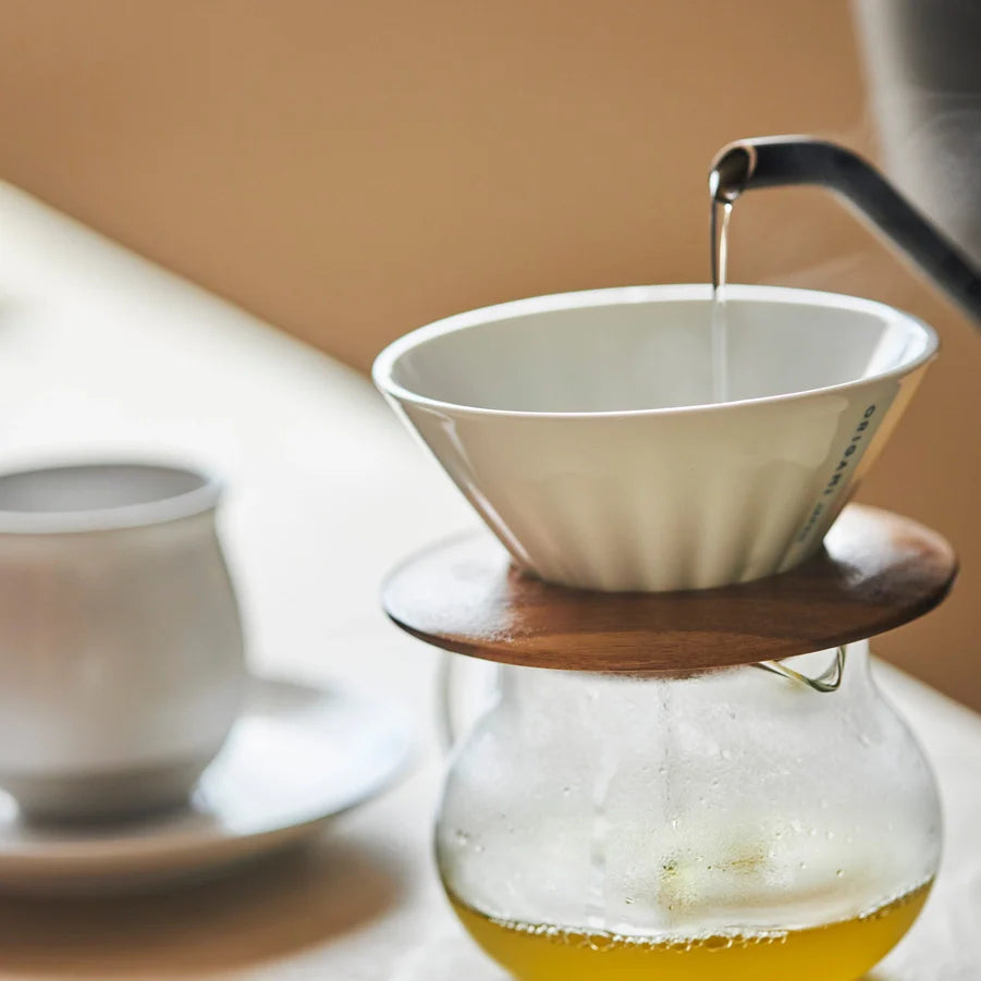 Origami - Tea Dripper - Matte Beige