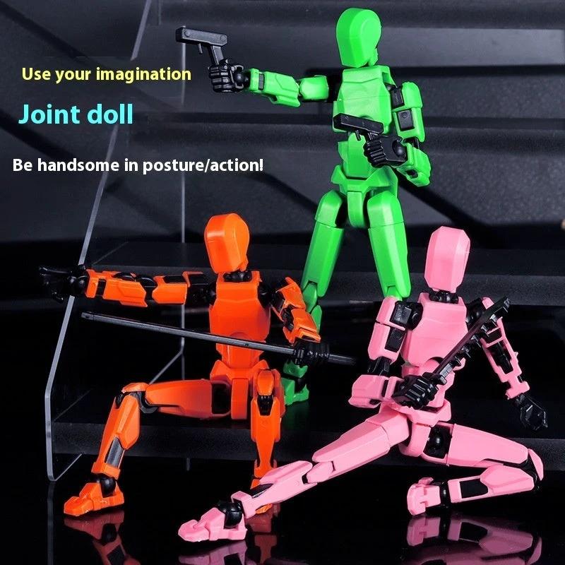 Multi-Jointed Shapeshift Robot - 3D Printed Action Model Toy