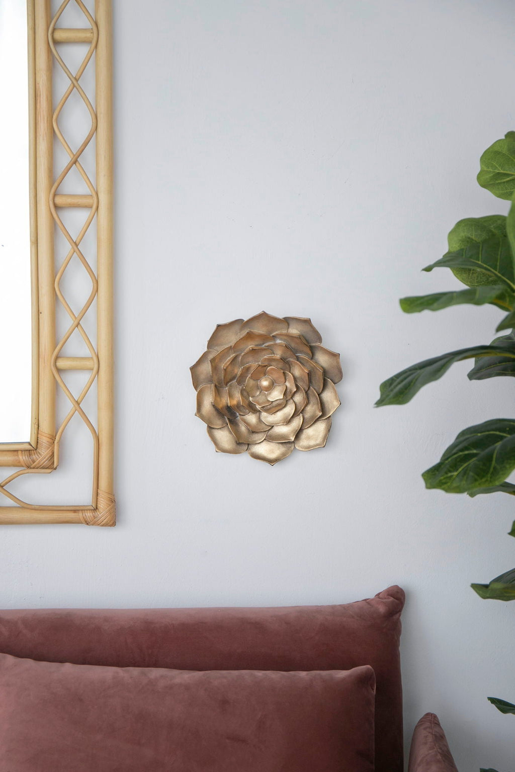 Succulent Wall Plaque Resin