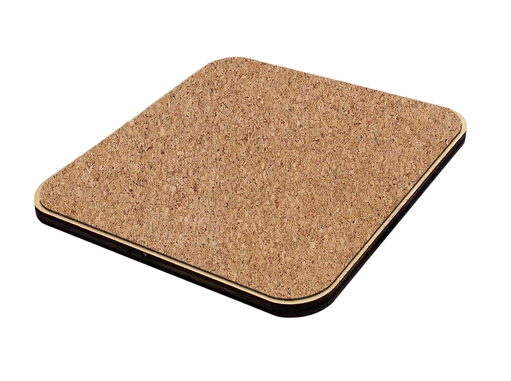 Apples Wooden Cork Coasters Gift Set of 4 by Nature Wonders Nature Wildlife Decor  - 8198633C-S4