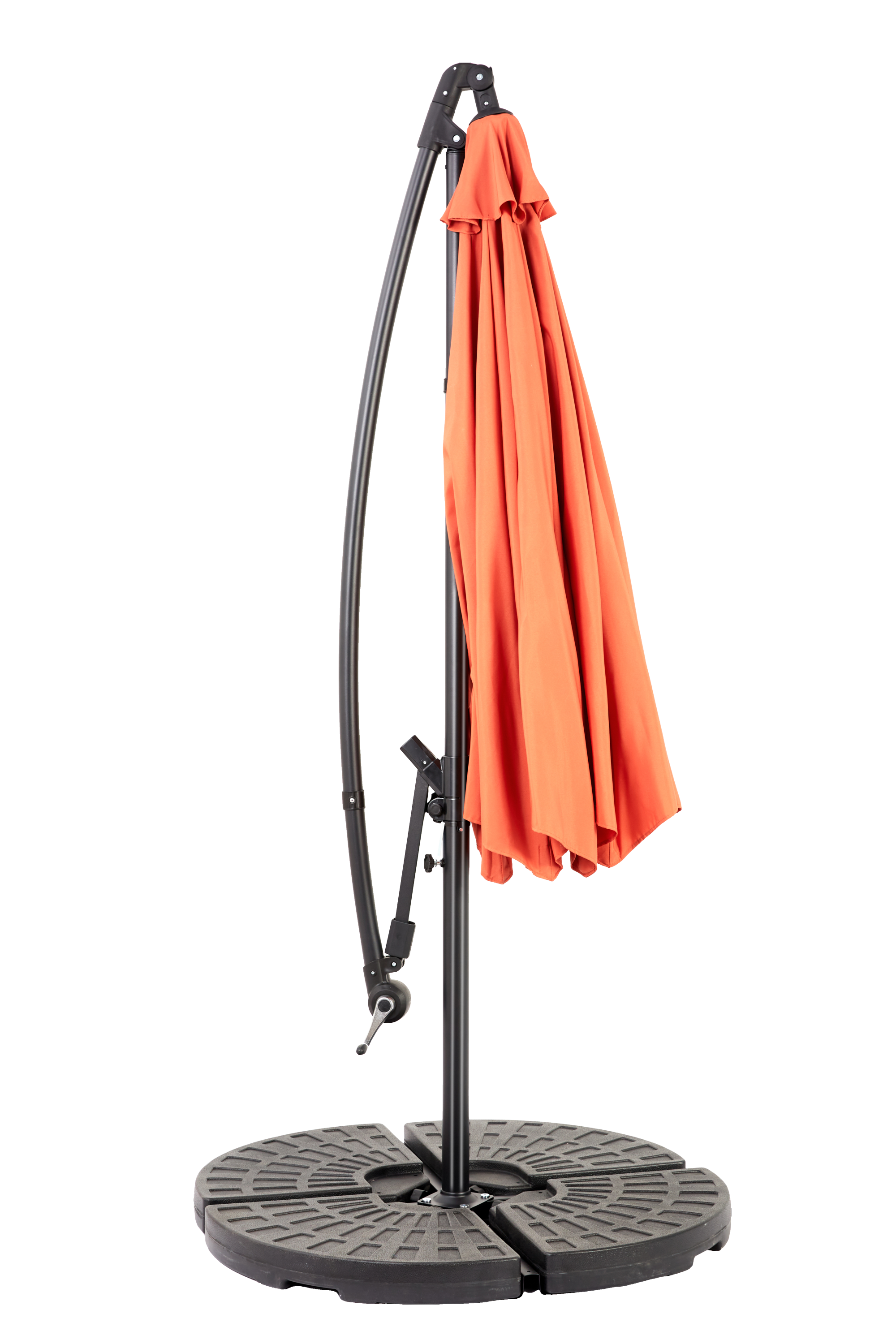Best Choice Products 10ft Offset Hanging Market Patio Umbrella w-Easy Tilt