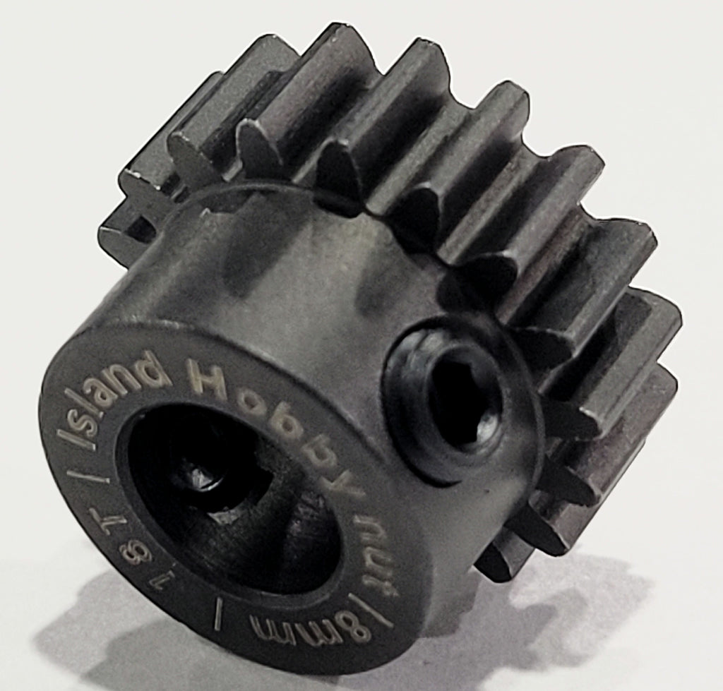 IRonManRc 18T 8MM MOD-1  Pinion Gear HARDENED STEEL